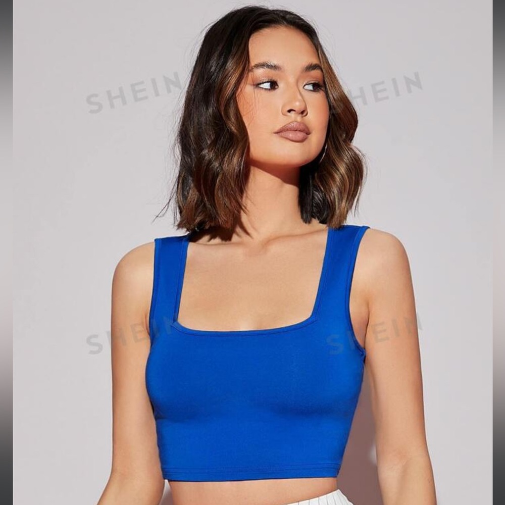 Royal blue tank top